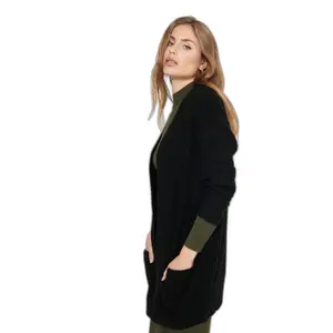 Langærmet strikket cardigan til kvinder JDY Miggy Megan image-2