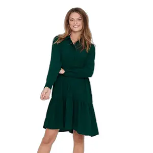 Robe chemise tissée manches longues femme JDY Piper image-1