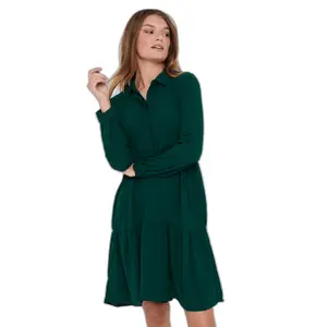 Robe chemise tissée manches longues femme JDY Piper image-2