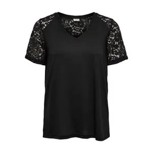 Blonde-T-shirt til kvinder JDY JRS Stinne image-0