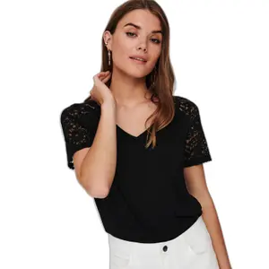 Blonde-T-shirt til kvinder JDY JRS Stinne image-2
