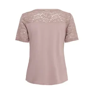 Camiseta de encaje para mujer JDY JRS Stinne image-4