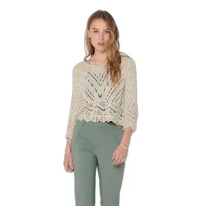 Salta de 3/4 comprimento court malhas femininas JDY New Sun image-2