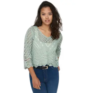 Jersey 3/4 court punto mujer JDY New Sun image-3