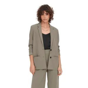 Langærmet blazer til kvinder JDY JRS Louisville Catia image-1