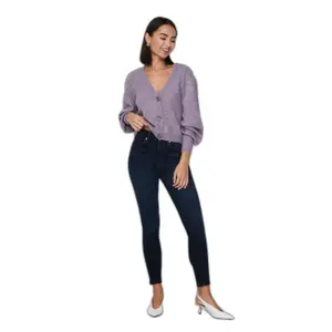 Cárdigan court punto de manga larga para mujer JDY Drea image-2