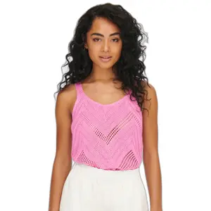 Tampo do tanque de malha feminina JDY Sun image-2