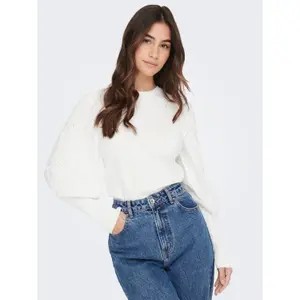 Jersey de cuello redondo para mujer JDY Melita image-3