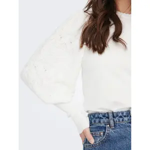 Jersey de cuello redondo para mujer JDY Melita image-5