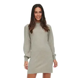 Kleid mit Stehkragen aus Strick langarm Frau JDY Rue image-2