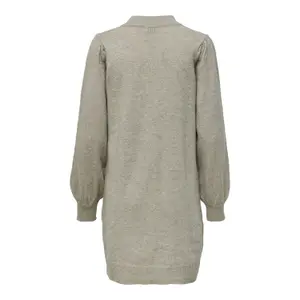 Kleid mit Stehkragen aus Strick langarm Frau JDY Rue image-4