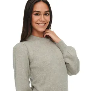 Kleid mit Stehkragen aus Strick langarm Frau JDY Rue image-5