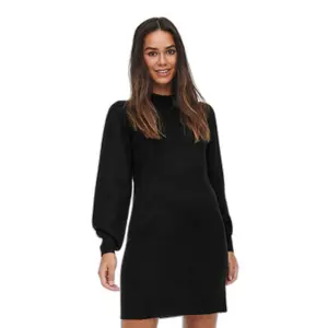 Vestido de punto de manga larga y cuello alto para mujer JDY Rue image-1