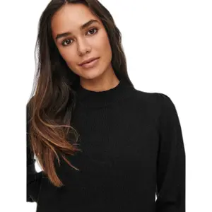 Vestido de punto de manga larga y cuello alto para mujer JDY Rue image-5