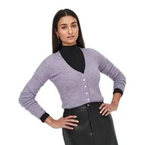 Langærmet strikket cardigan til kvinder JDY Sunday image-4