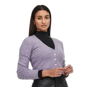Langærmet strikket cardigan til kvinder JDY Sunday image-5
