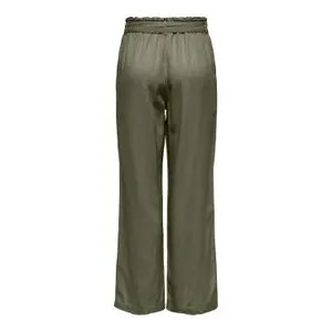 Pantalón con cinturilla de lino JDY Say image-3