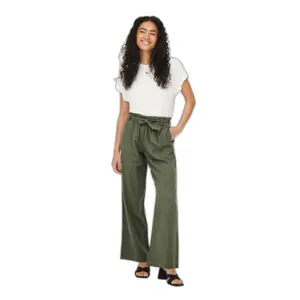 Pantalón con cinturilla de lino JDY Say image-1