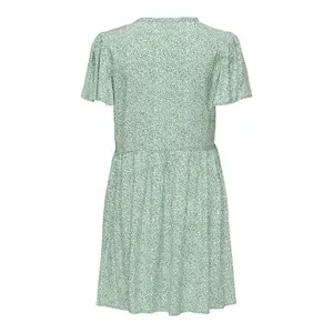 Vestido tejido de mujer con cuello de pico JDY Staar Life image-3