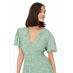 Vestido tejido de mujer con cuello de pico JDY Staar Life image-5