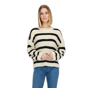 Strikket trøje til kvinder JDY Justy Stripe image-2