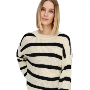 Strikket trøje til kvinder JDY Justy Stripe image-5