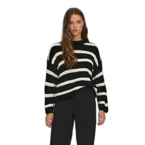 Strikket trøje til kvinder JDY Justy Stripe image-2