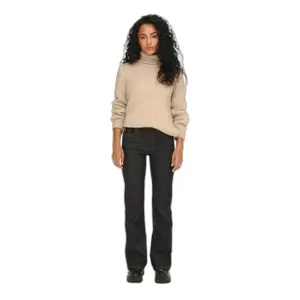 Jersey de punto de cuello alto para mujer JDY Dinea image-1