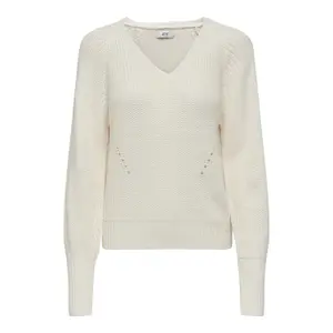 Jersey de mujer con cuello de pico JDY Justy image-0