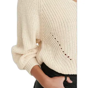 Jersey de mujer con cuello de pico JDY Justy image-5