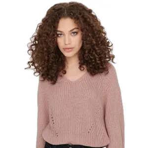 Jersey de mujer con cuello de pico JDY Justy image-4
