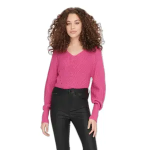 Jersey de mujer con cuello de pico JDY Justy image-1