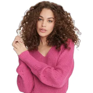 Jersey de mujer con cuello de pico JDY Justy image-4