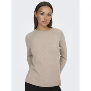 Jersey de encaje con cuello redondo para mujer JDY Marco image-3