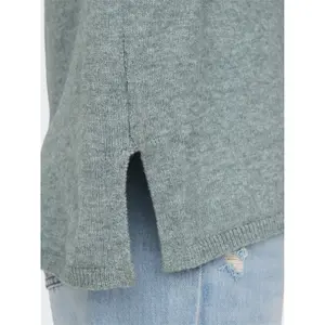 Jersey de encaje con cuello redondo para mujer JDY Marco image-5