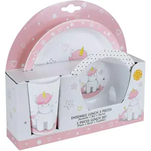 Geschirrset Kind Jemini Licorne image-0