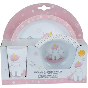 Geschirrset Kind Jemini Licorne image-2