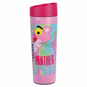 Children's stainless steel thermos Jemini Panthère Rose