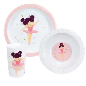 Geschirrset Kind Jemini Ballerine image-1