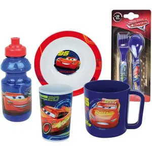 Kinderservies met glazen kalebas en beker Jemini Disney Cars image-4