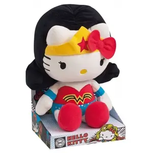 Plüschtier Jemini Hello Kitty Wonder Woman 27 cm image-0