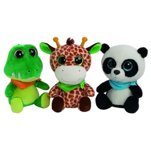 Wild animal plush panta - giraffe - crocodile Jemini Lookiz image-0
