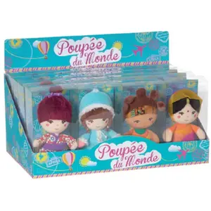 Plush Jemini Poupee Du Monde (x4) image-0