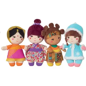 Plush Jemini Poupee Du Monde (x4) image-1