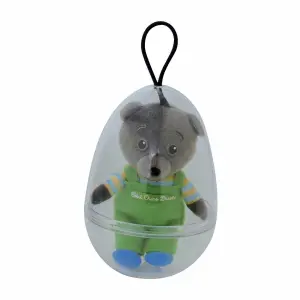 Plush in egg Jemini Petit Ours Brun image-0