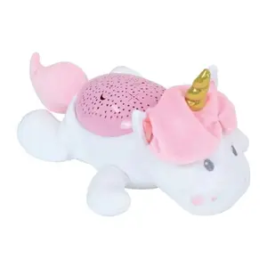Musical nightlight plush Jemini Licorne image-0