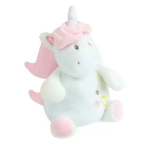 Unicorn plush hot water bottle Jemini image-1
