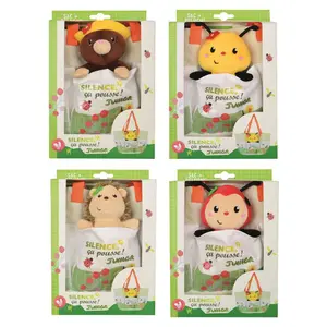 Silence ça pousse gardener bag with plush toy Jemini 4 assortis image-0