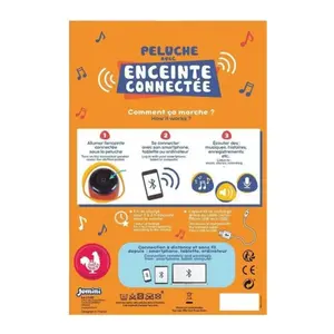 Peluche Bluetooth Jemini John Le Raton-Laveur image-3