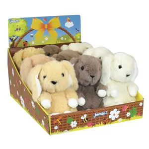Plush Jemini Paques Lapin naturel image-0